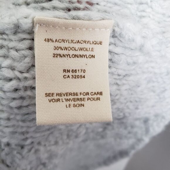 Free People Wool Blend Braided Chunky Cable Knit S - Picture 3 of 4